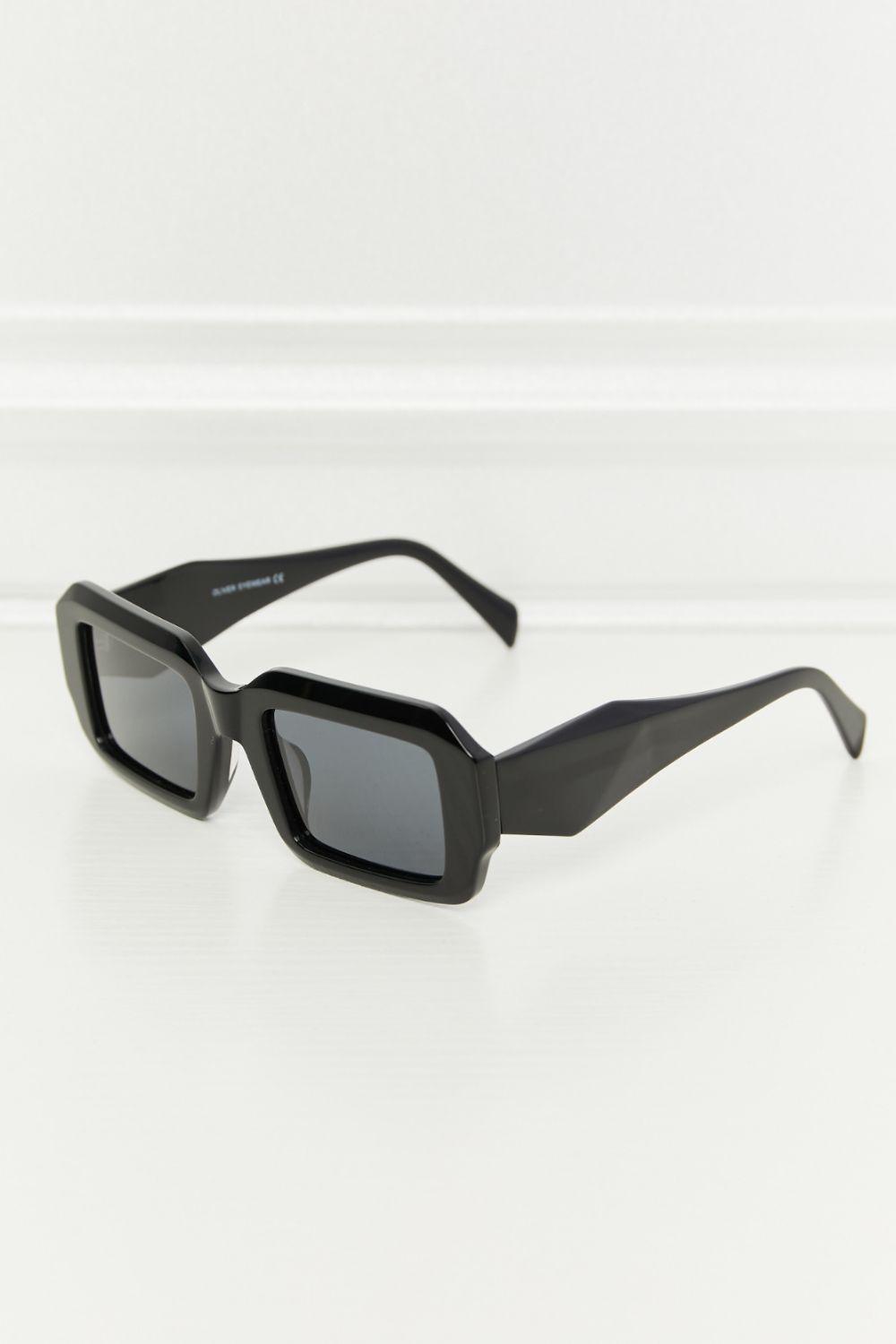 Rectangle TAC Polarization Lens Full Rim Sunglasses Carauana Store