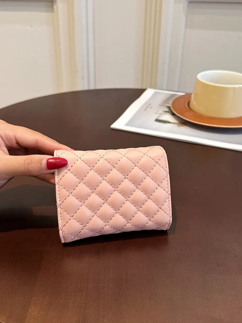 PU Leather Solid Color Wallet