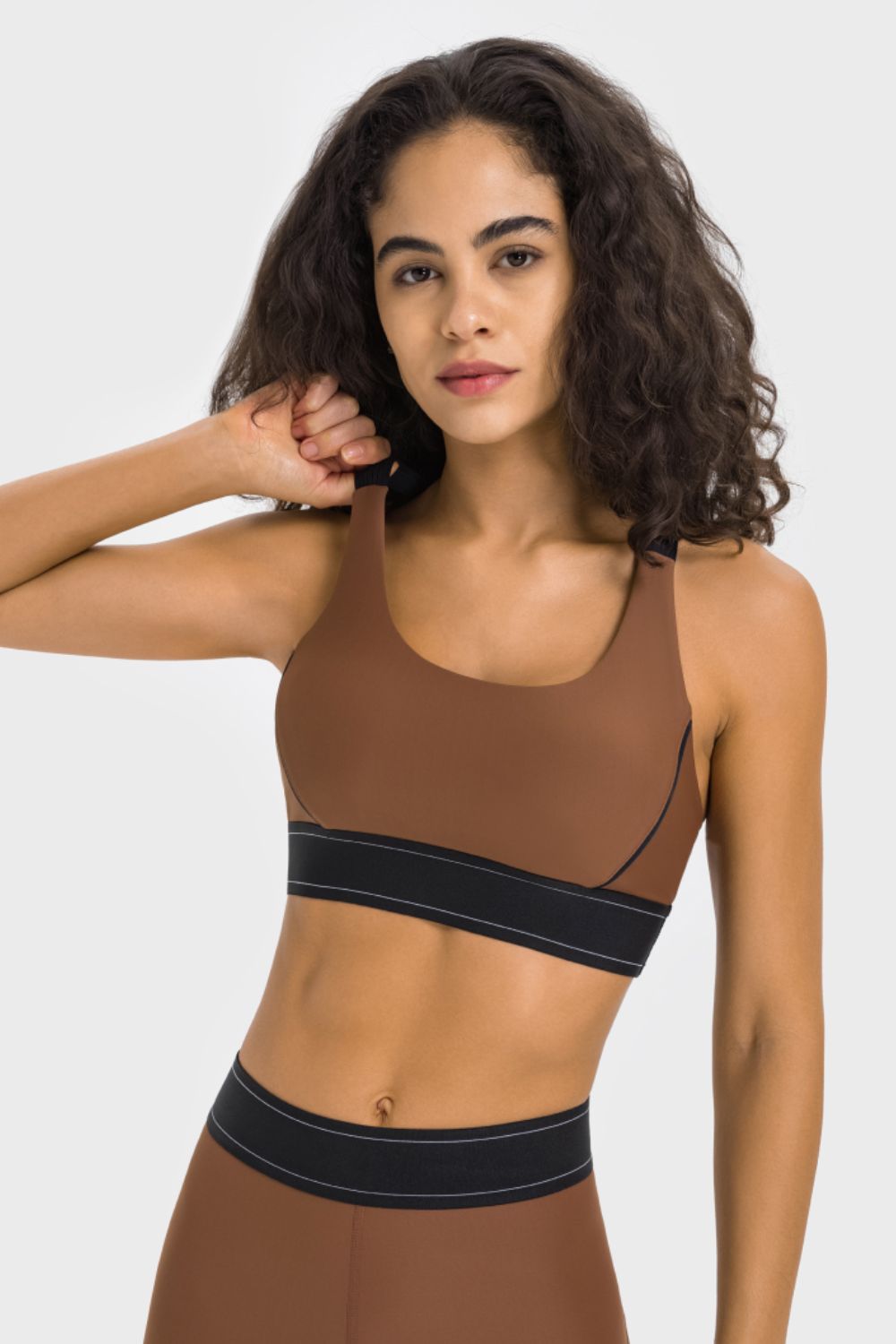 Millennia Contrast Sports Bra Carauana Store