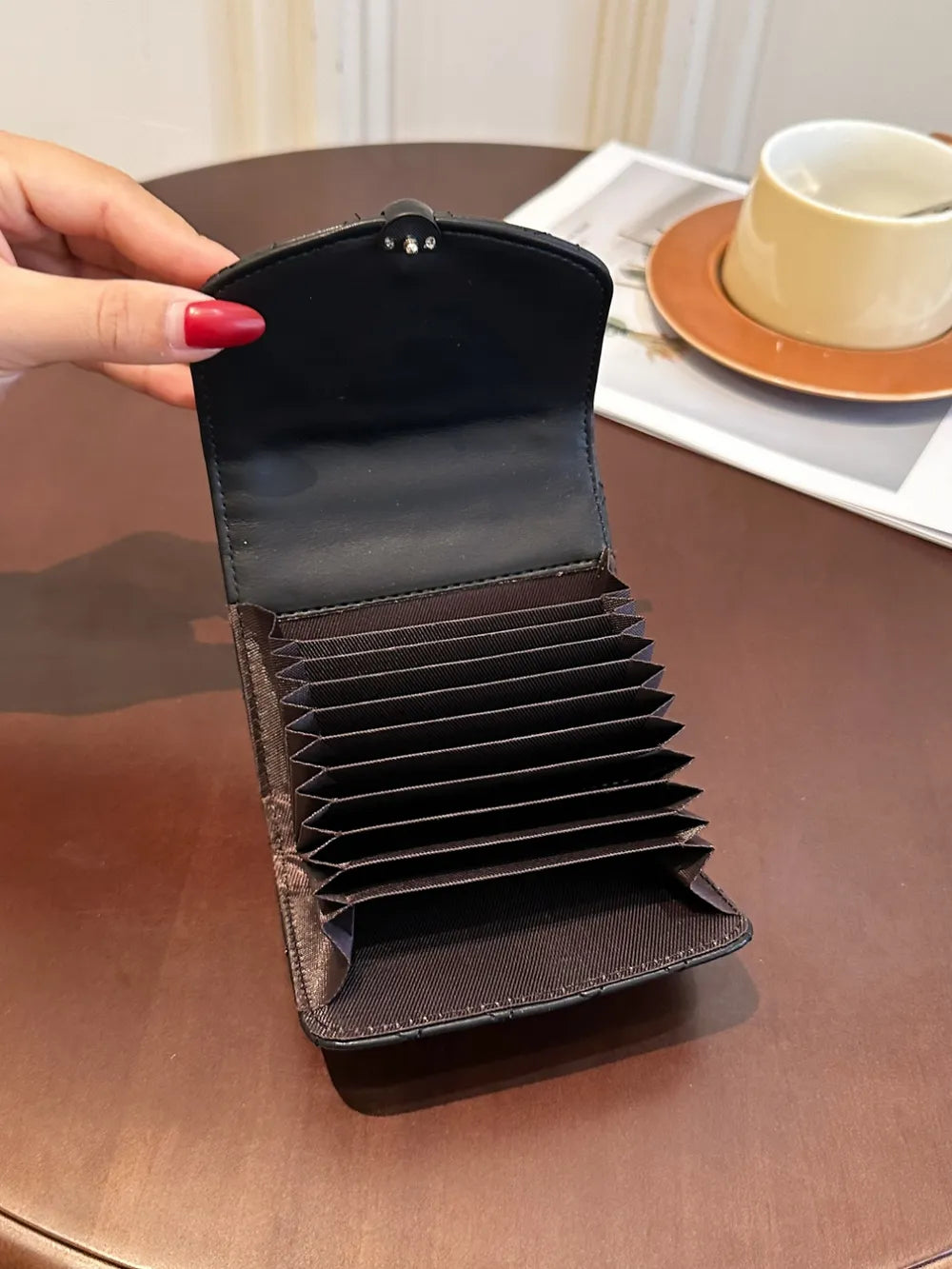 PU Leather Solid Color Wallet