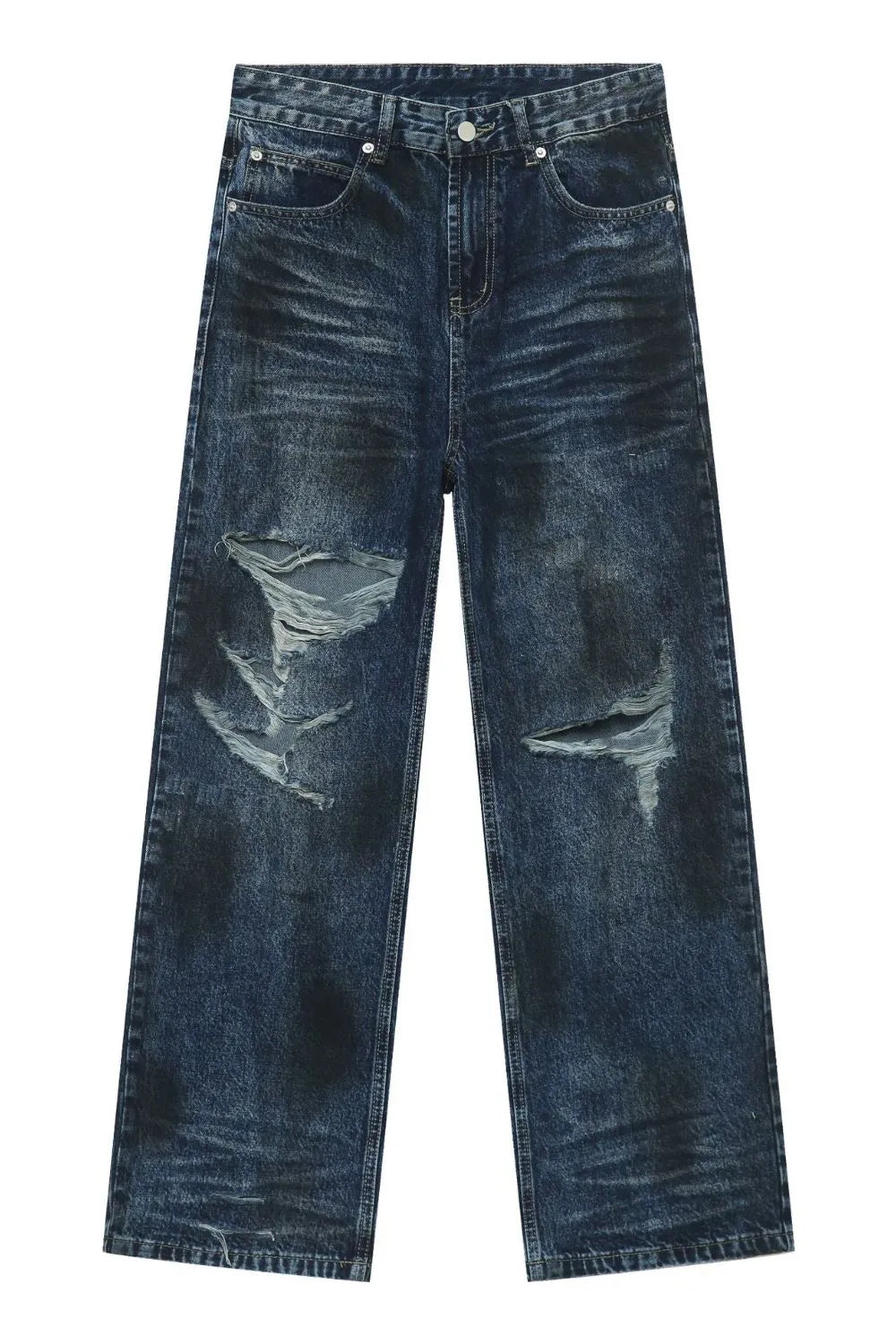 Men's Distressed Jeans with Pockets Carauana Store