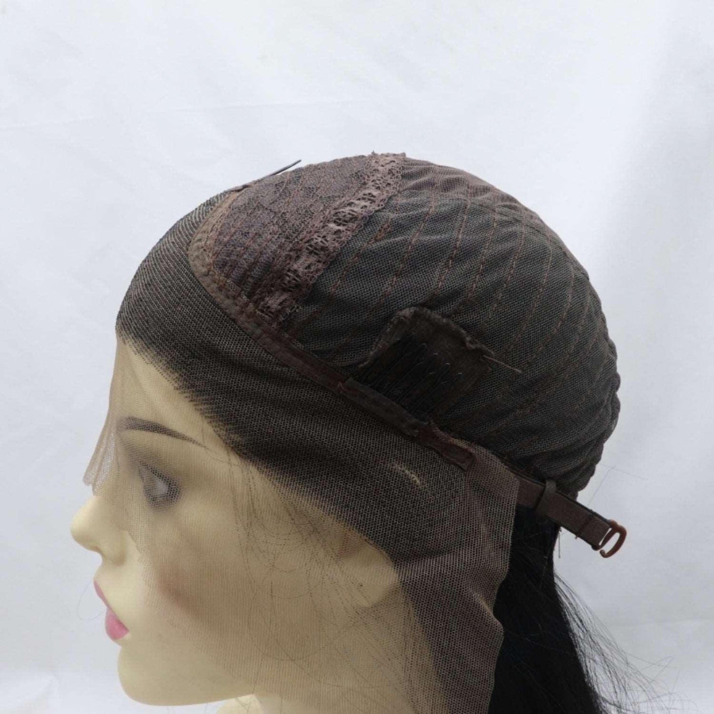13*3" Lace Front Wigs Synthetic Long Straight 24" 130% Density Carauana Store