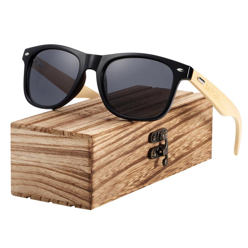 BARCUR Bamboo Sunglasses Carauana Store