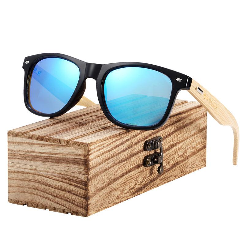 BARCUR Bamboo Sunglasses Carauana Store