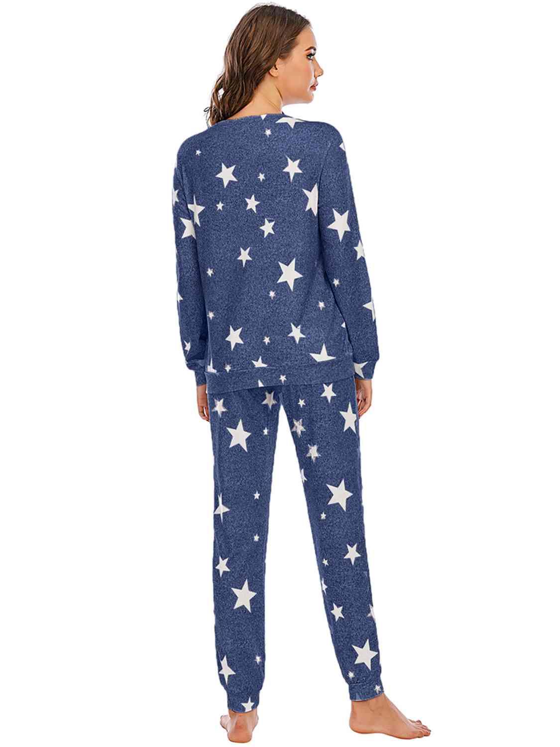 Star Top and Pants Lounge Set Carauana Store
