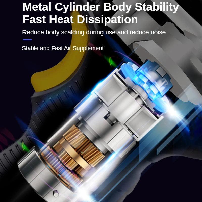 Wireless Handheld Air Pump | Electric Car Tire Inflator | Compact and Portable 120W Carauana Store