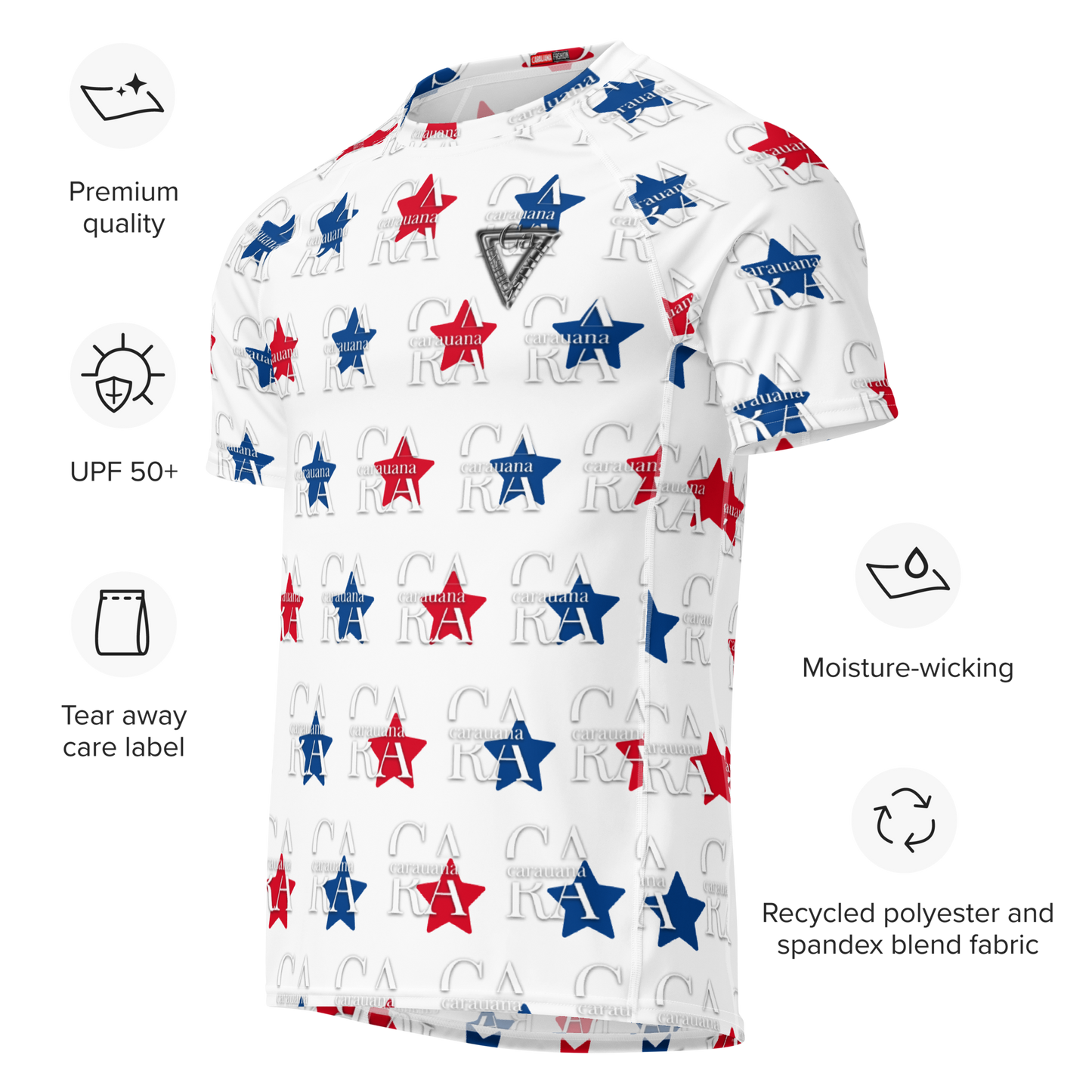 Original CaRaUaNa Rash Guard USA V27 Carauana Store