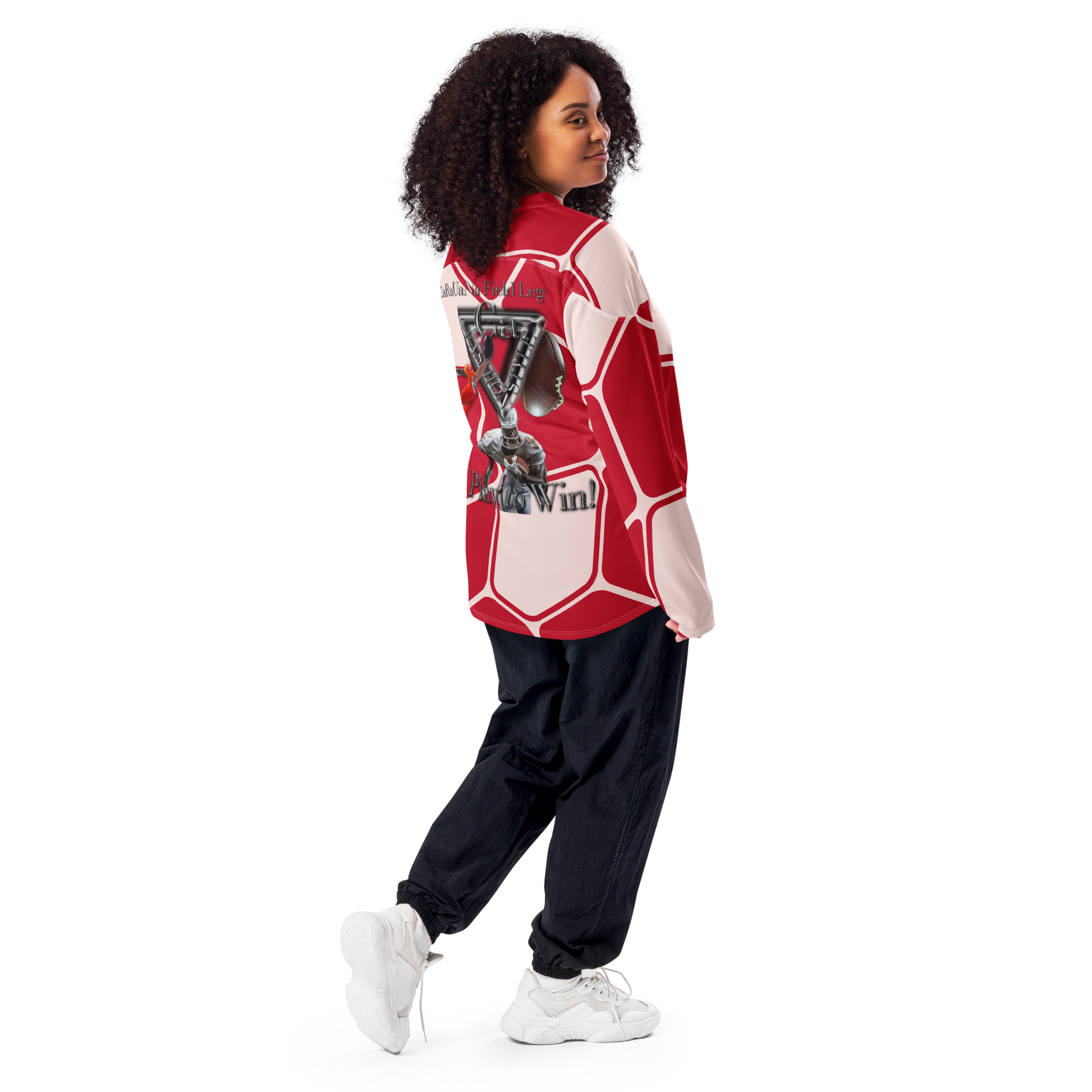 ๐ CaRaUaNa American Football Sweatshirt โ Red Carauana Store