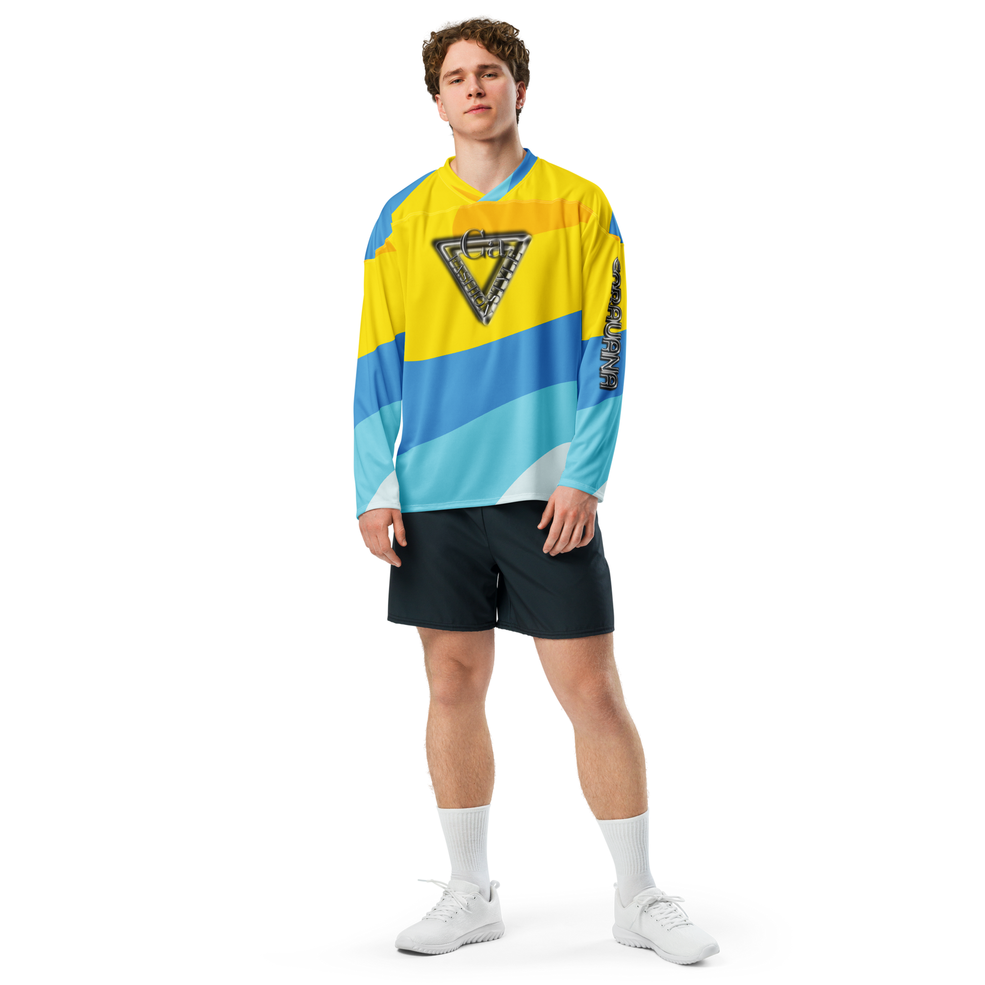 ๐ CaRaUaNa American Football Sweatshirt โ Yellow Edition Carauana Store