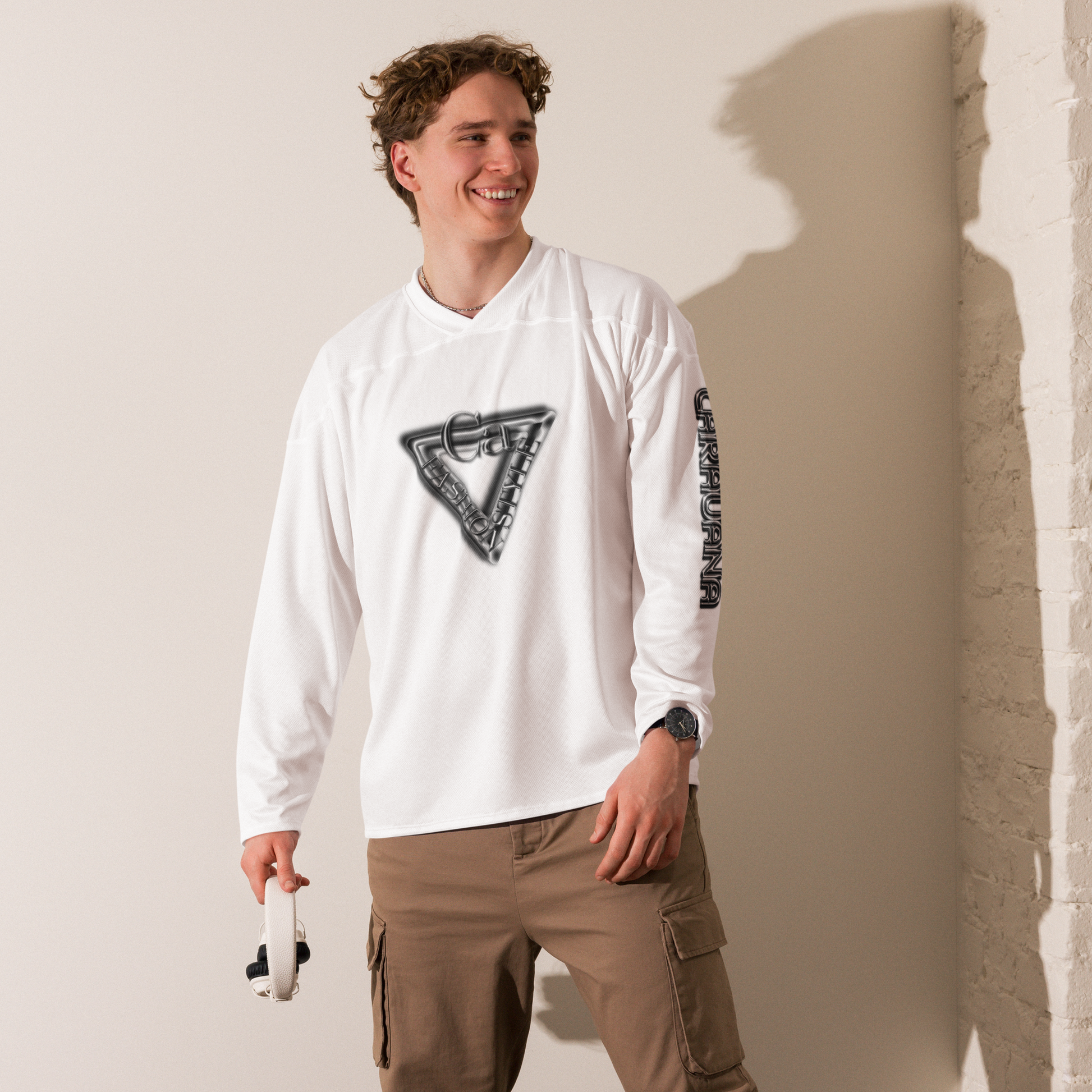 ๐ Sweatshirt CaRaUaNa american football white Carauana Store