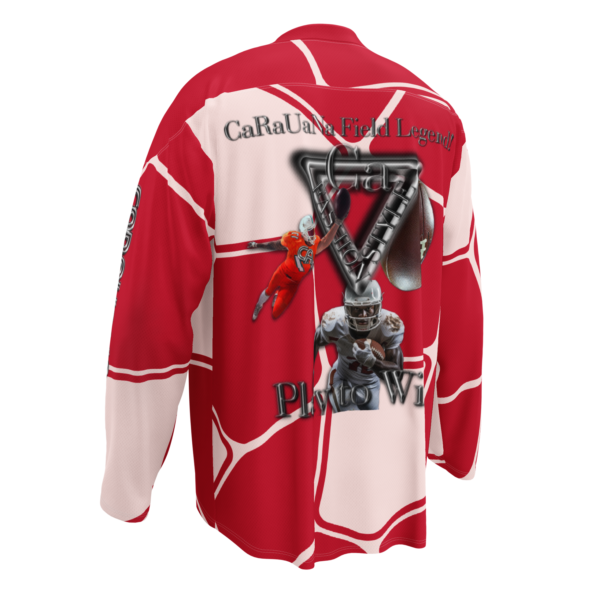 ๐ CaRaUaNa American Football Sweatshirt โ Red Carauana Store