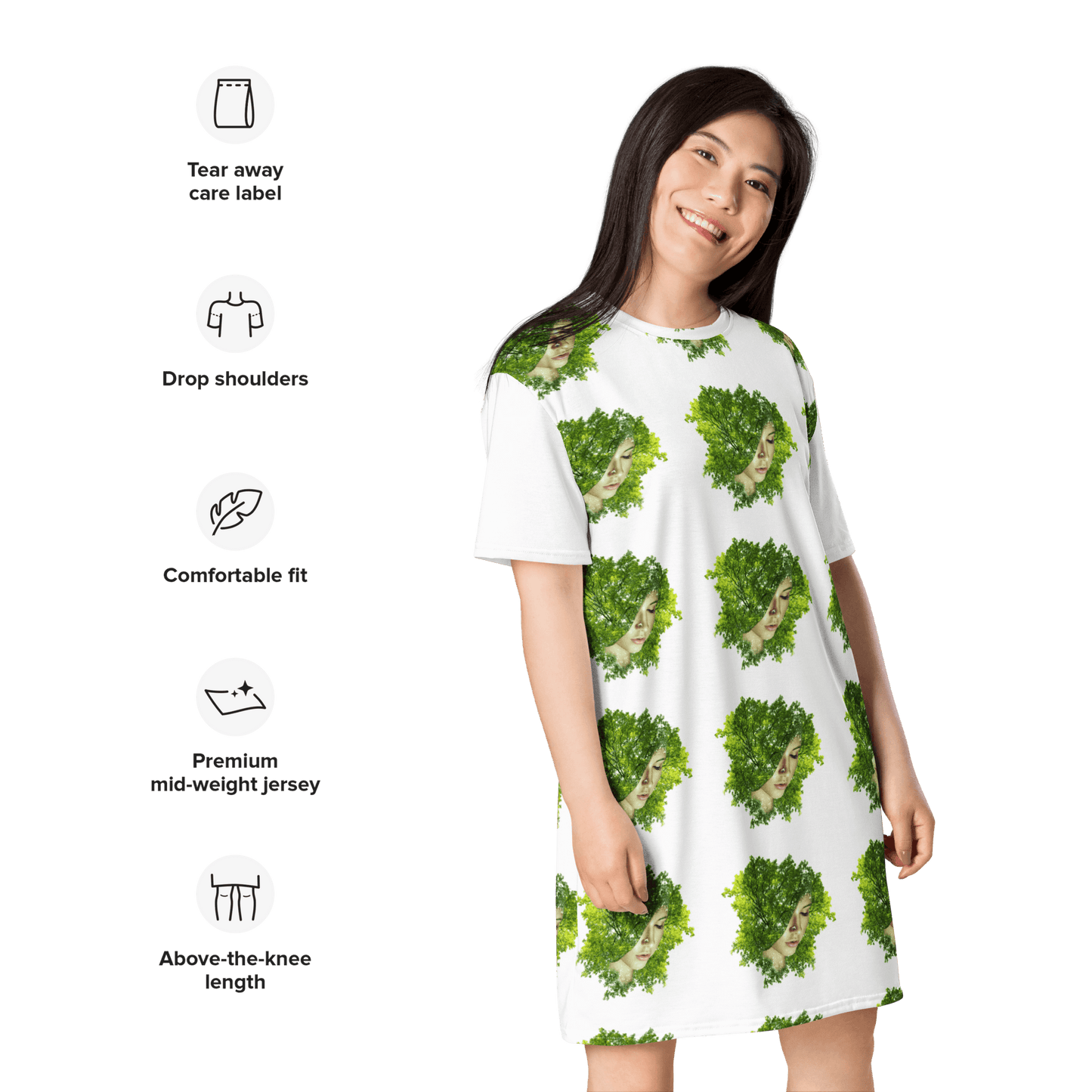Carauana T-shirt dress Up to 6XL Carauana Store