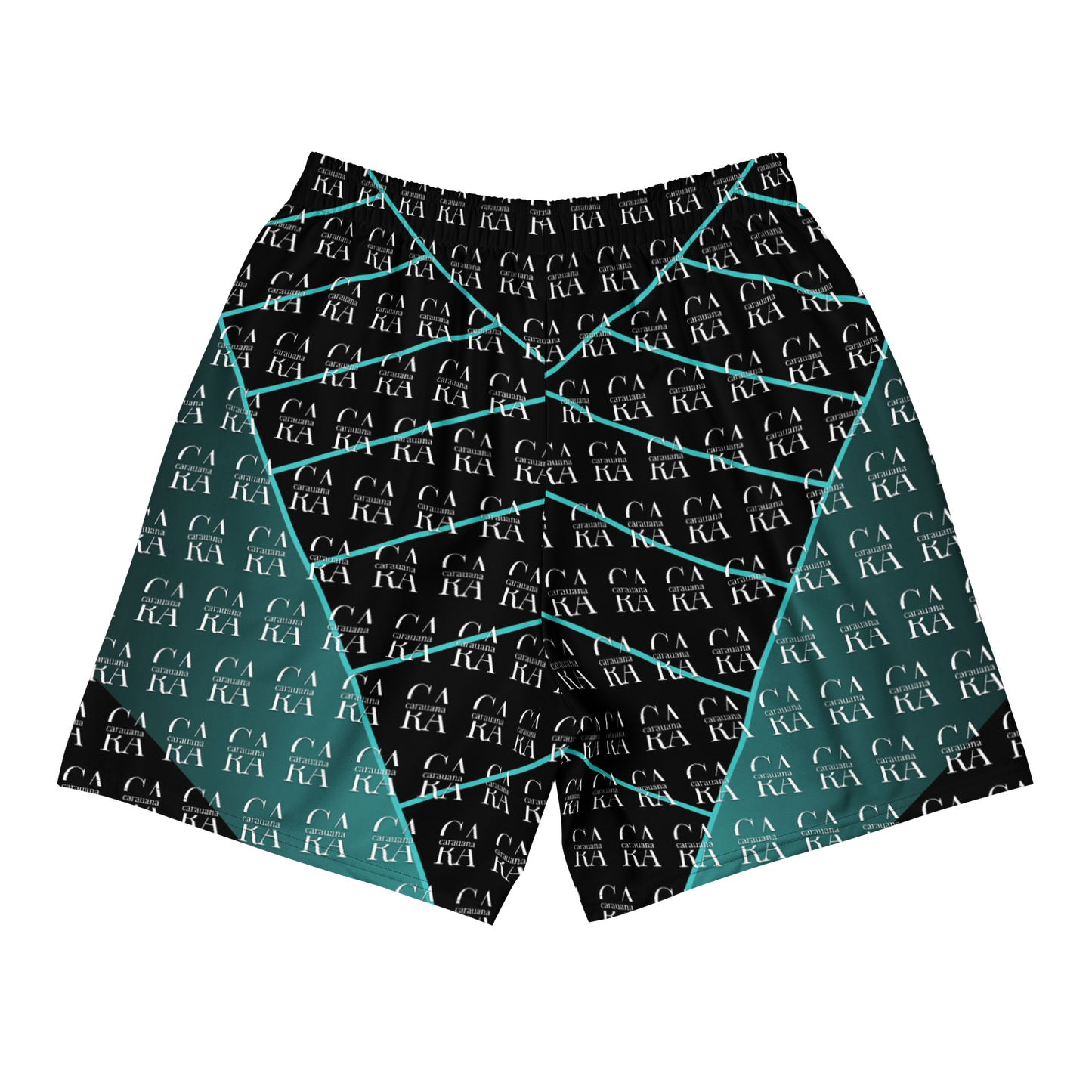 CaRaUaNa Athletic Shorts Unisex Green Famous Carauana Store