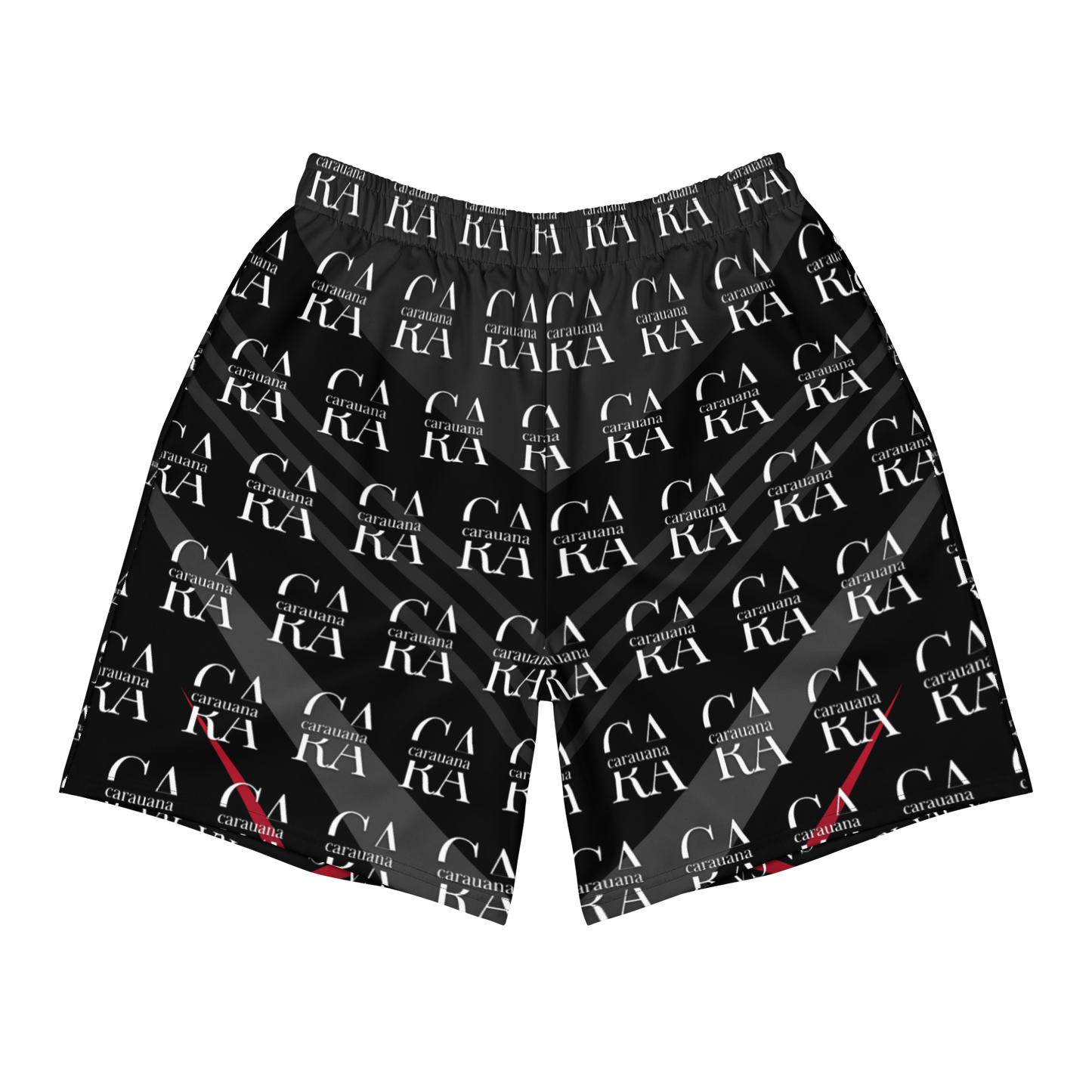 CaRaUaNa Athletic Shorts Unisex black Elegant Carauana Store
