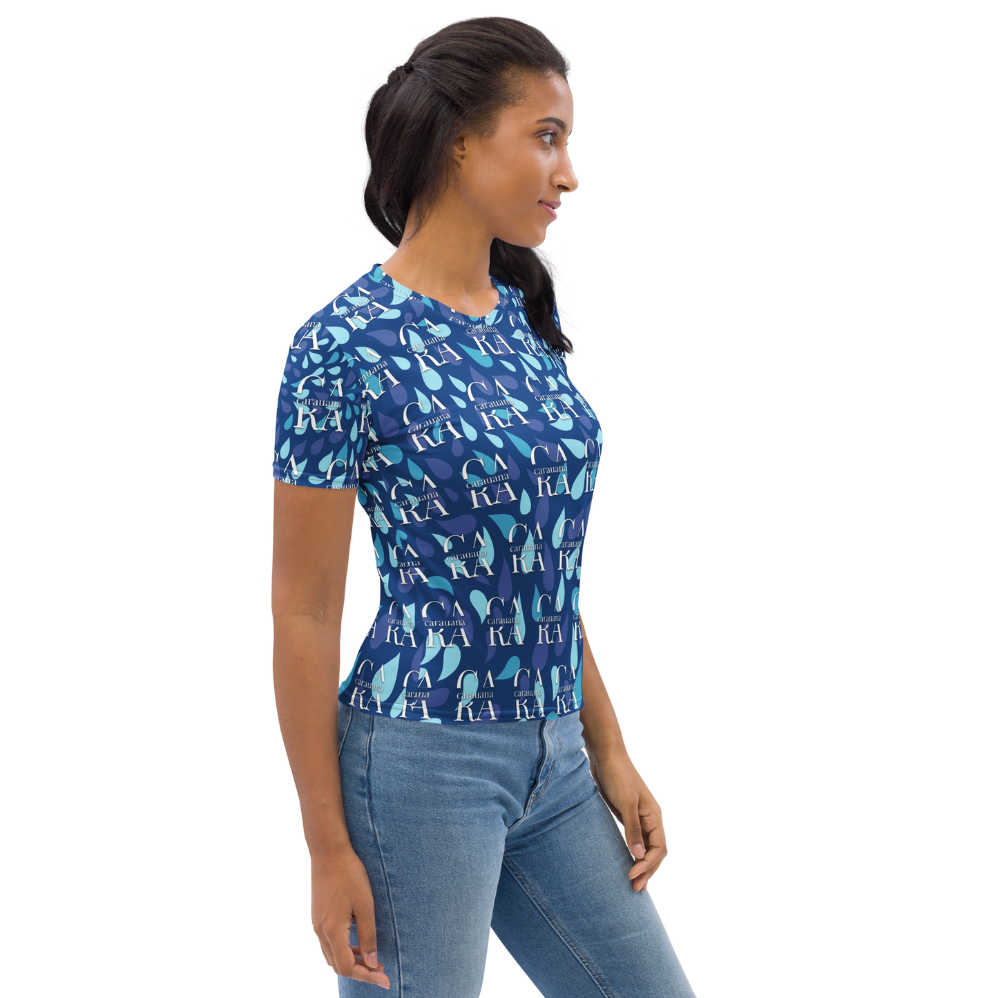 Women's T-shirt blue sky Carauana Store