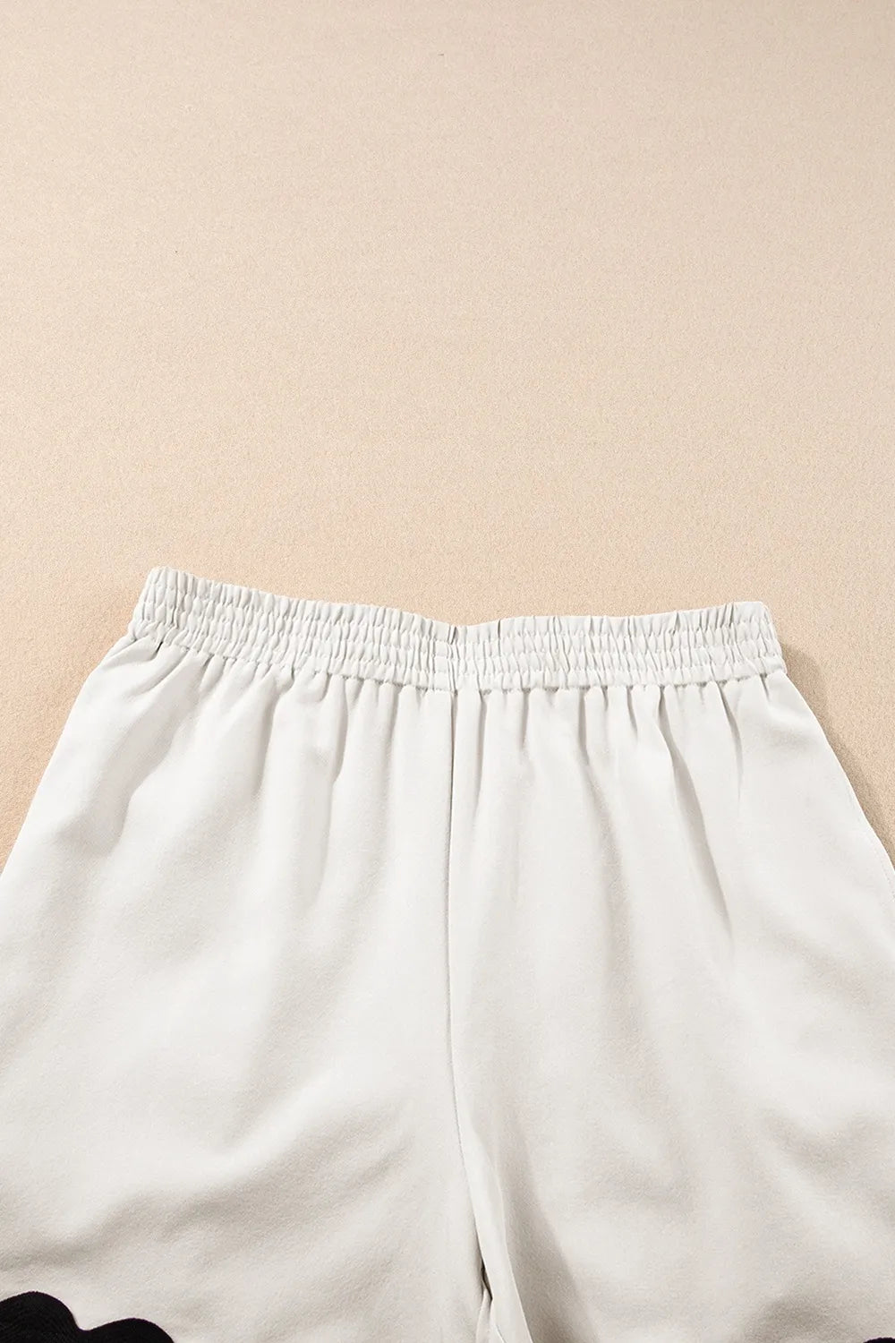 Ricrac Trim Tank Top and Elastic Waist Shorts Set Carauana Store
