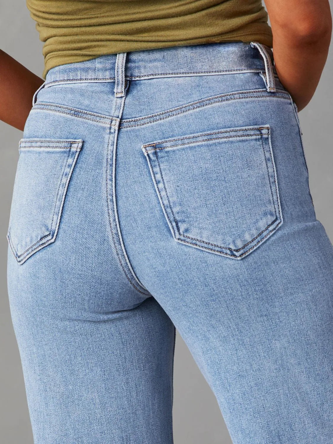 Raw Hem Loose Fit Jeans Carauana Store