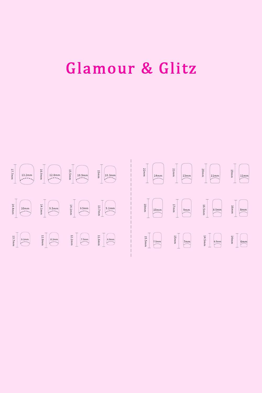 SO PINK BEAUTY Press On Nails 2 Packs Carauana Store