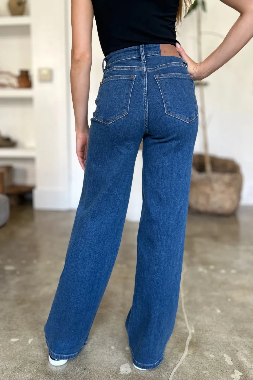 Judy Blue Full Size High Rise Straight Jeans Carauana Store