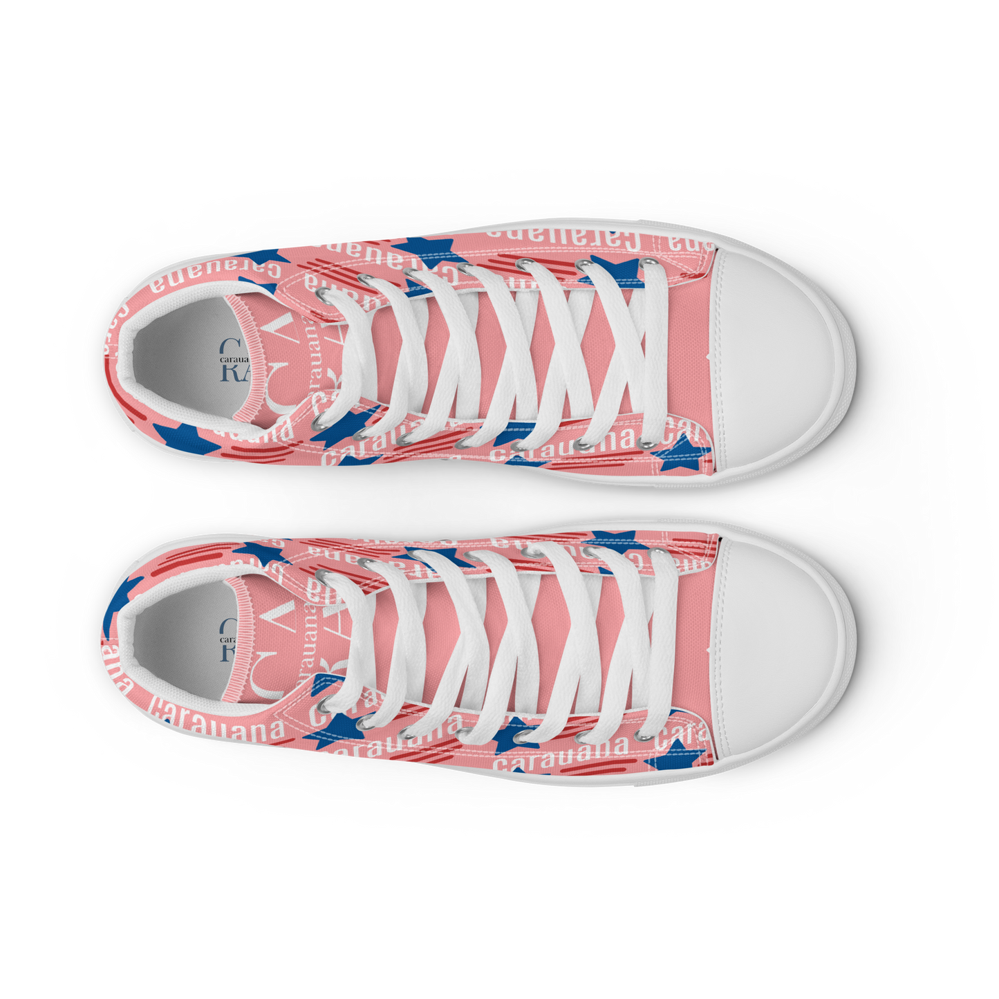 CARAUANA Hip Hop canvas shoes pink USA Carauana Store