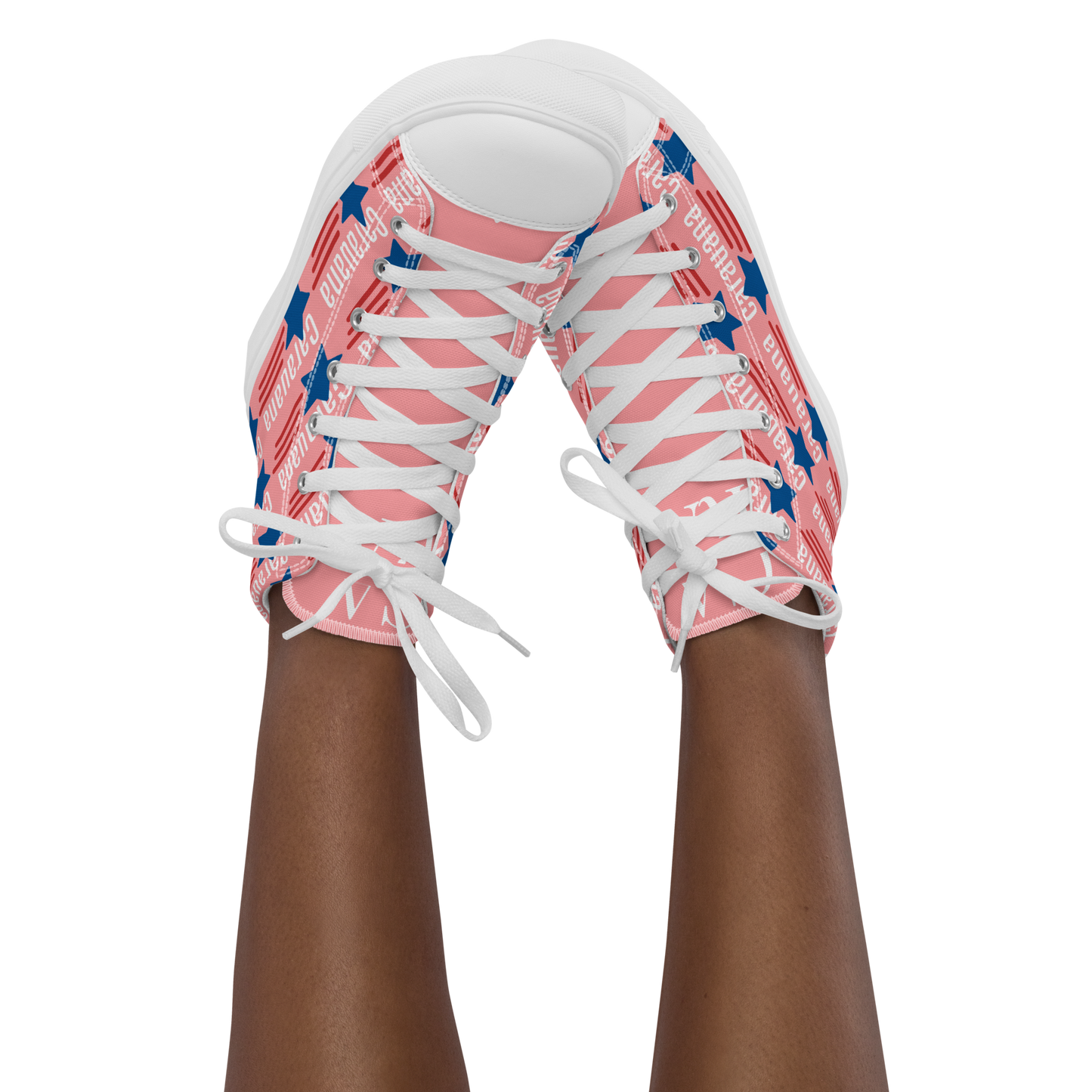 CARAUANA Hip Hop canvas shoes pink USA Carauana Store