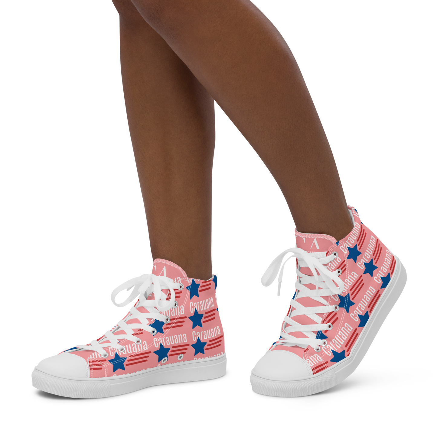 CARAUANA Hip Hop canvas shoes pink USA Carauana Store