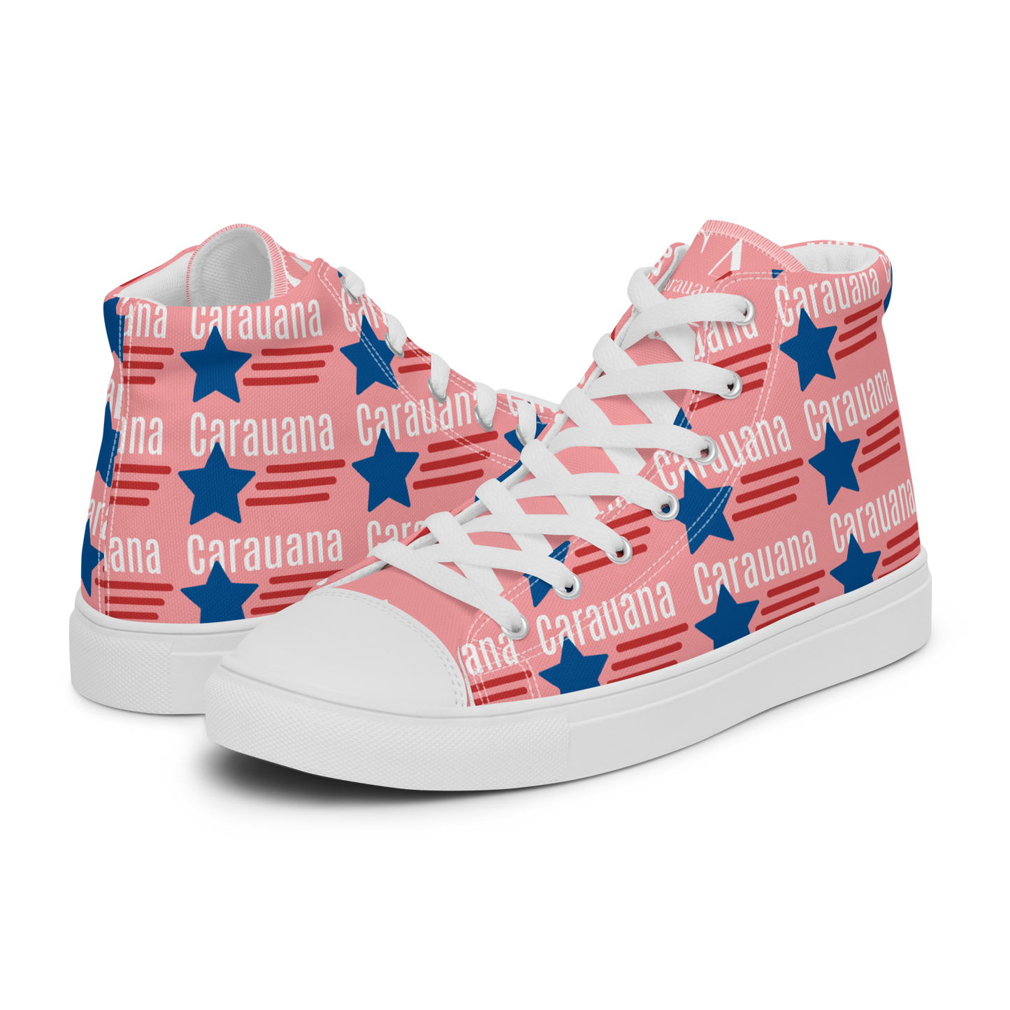 CARAUANA Hip Hop canvas shoes pink USA Carauana Store