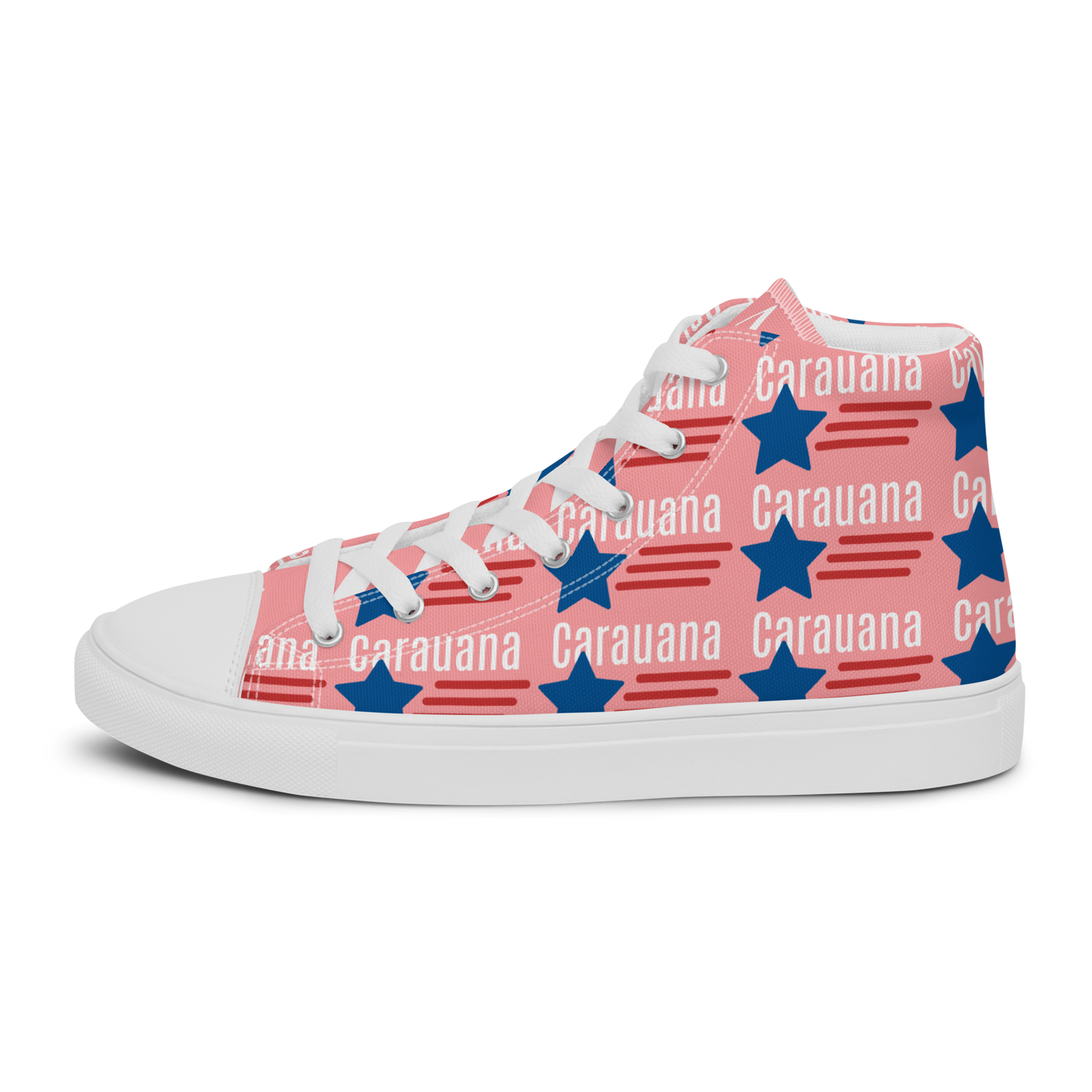CARAUANA Hip Hop canvas shoes pink USA Carauana Store
