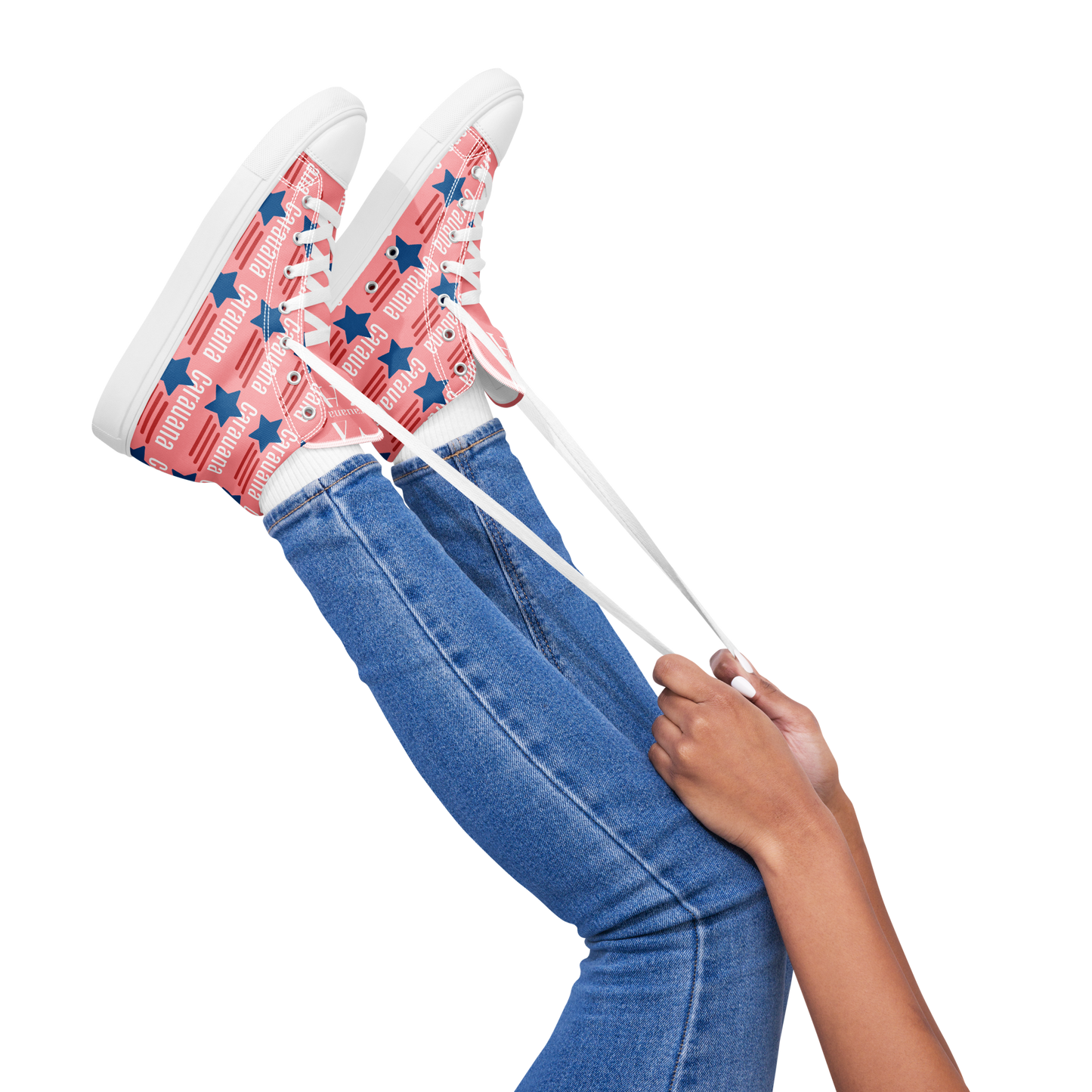 CARAUANA Hip Hop canvas shoes pink USA Carauana Store