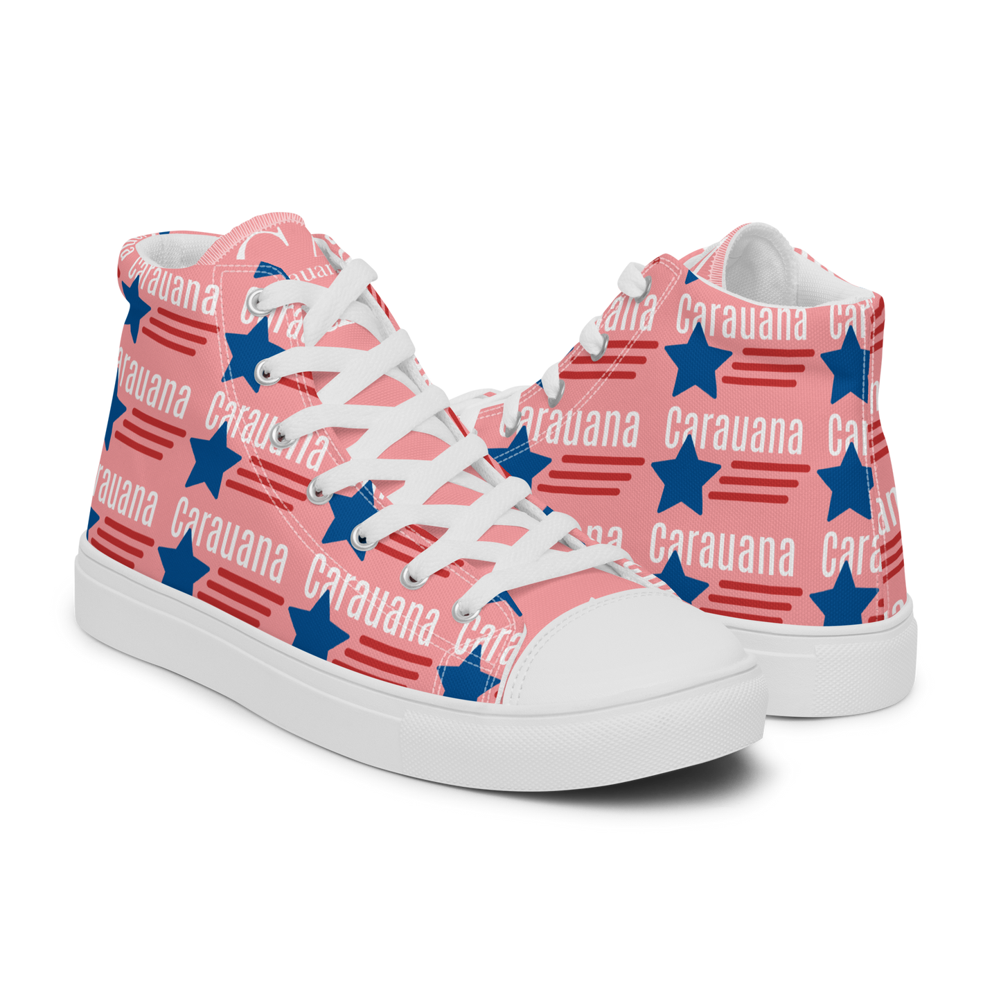 CARAUANA Hip Hop canvas shoes pink USA Carauana Store