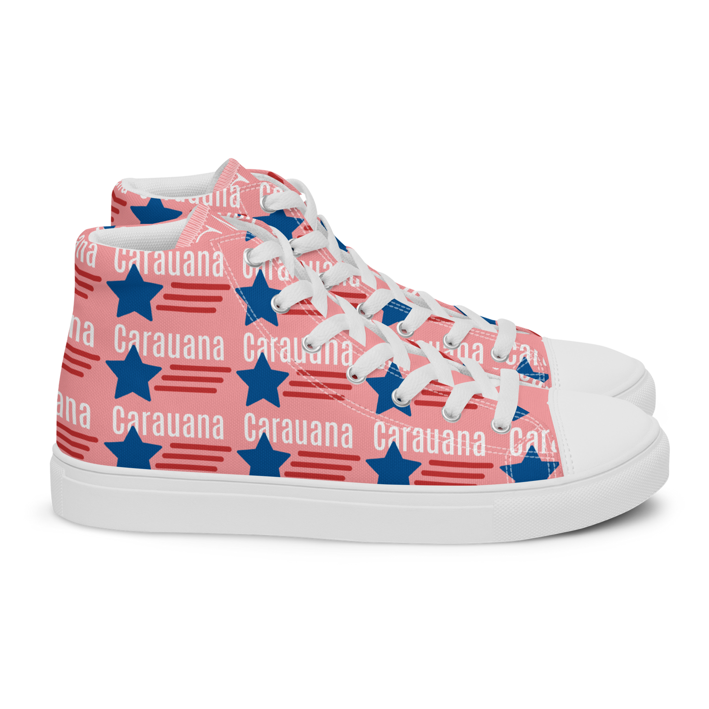 CARAUANA Hip Hop canvas shoes pink USA Carauana Store