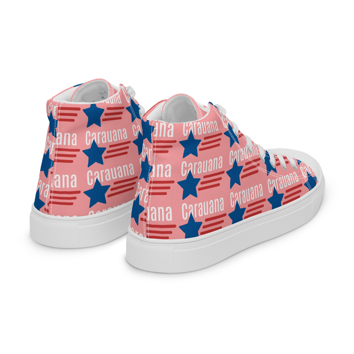 CARAUANA Hip Hop canvas shoes pink USA Carauana Store