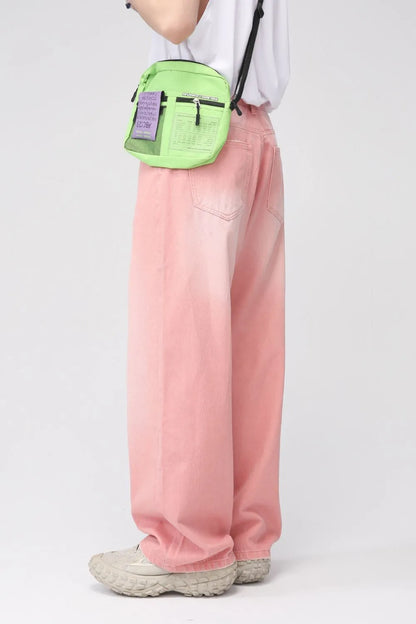 Pocketed Baggy Jeans Carauana Store