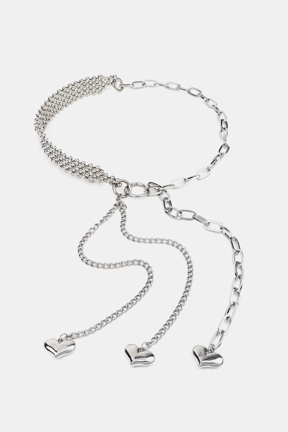 CCB Bead Heart Charm Belt Carauana Store