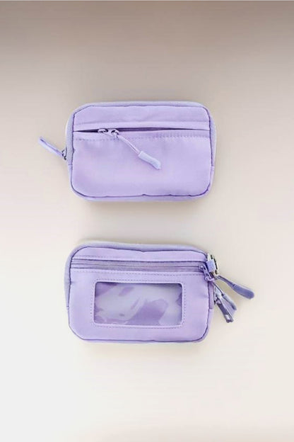 Zenana Keychain Pouch ID Card Wallet 