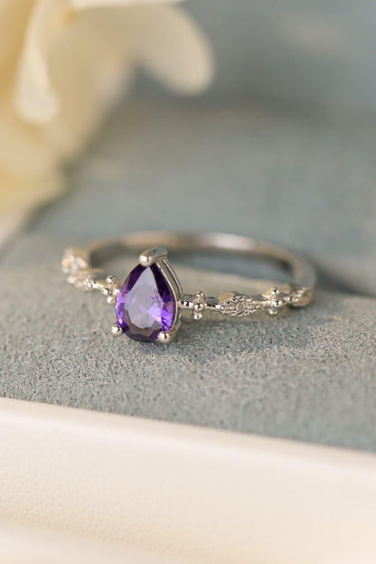 Amethyst 925 Sterling Silver Ring