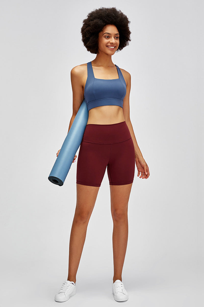 Millennia High Waist Training Shorts Carauana Store