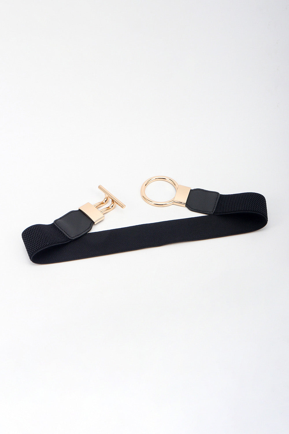 Circle Shape Buckle Zinc Alloy Buckle PU Leather Belt Carauana Store