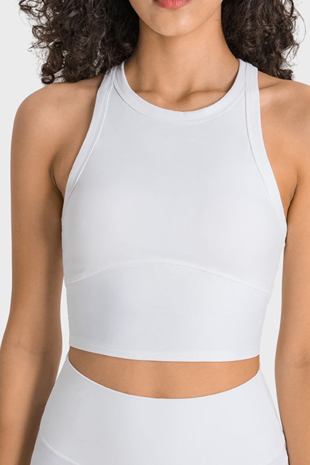 Millennia Racerback Cropped Sports Tank Carauana Store