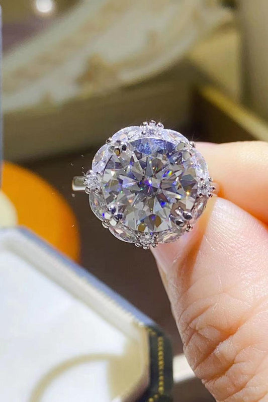 5 Carat Moissanite 925 Sterling Silver Ring Carauana Store
