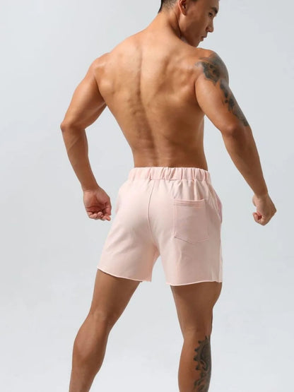 Men's Plus Size Drawstring Elastic Waist Shorts CaRaUaNa Fashion