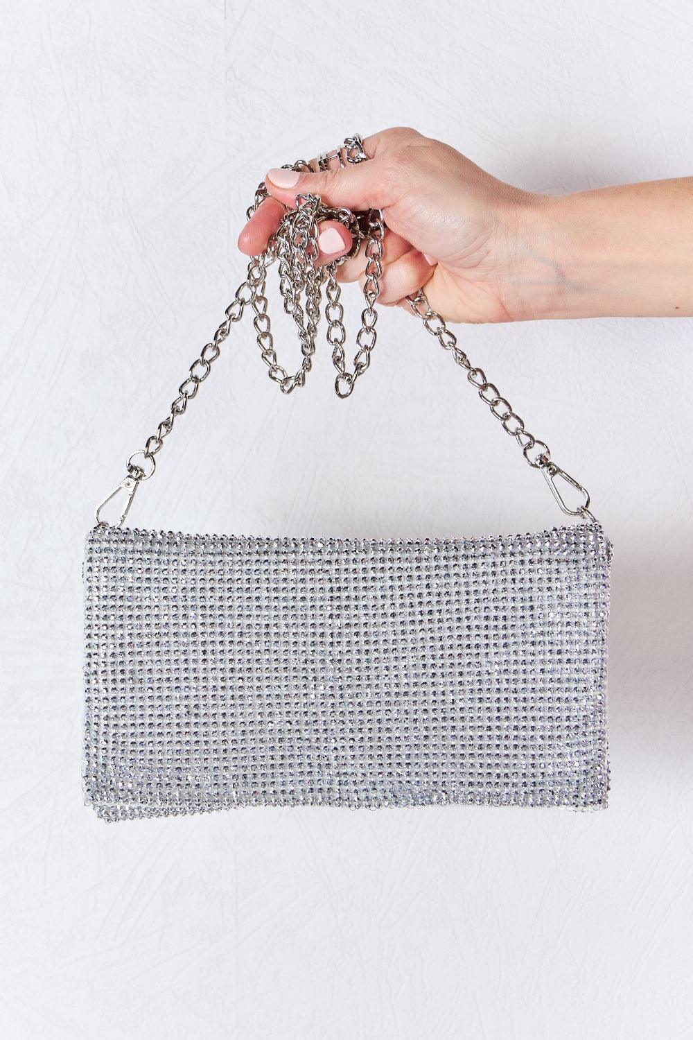 Forever Link Rhinestone Crossbody Bag