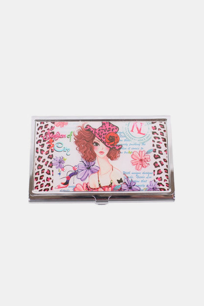 Nicole Lee USA Printed Business Card Case 