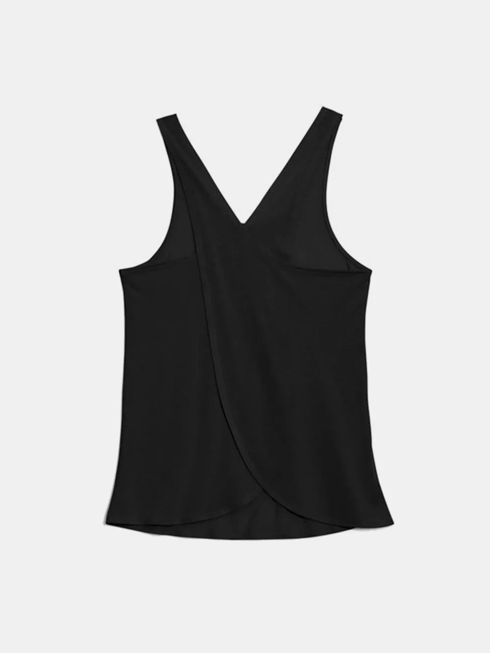 Crisscross Scoop Neck Active Tank Carauana Store