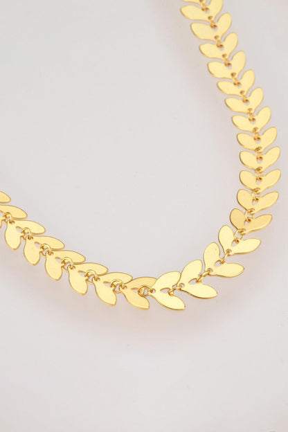 925 Sterling Silver Leaf Necklace