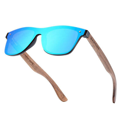 BARCUR Walnut Sunglasses Polarized