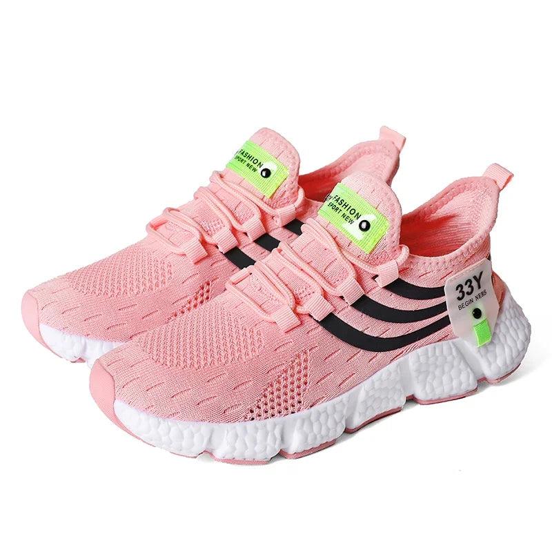 CARAUANA Zapatos Unisex Athletic Walking Shoes - Breathable Lace-Up Mesh, Various Colors & Plus Sizes Carauana Store