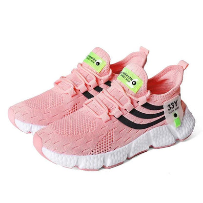 CARAUANA Zapatos Unisex Athletic Walking Shoes - Breathable Lace-Up Mesh, Various Colors & Plus Sizes Carauana Store