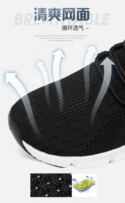 CARAUANA Zapatos Unisex Athletic Walking Shoes - Breathable Lace-Up Mesh, Various Colors & Plus Sizes Carauana Store