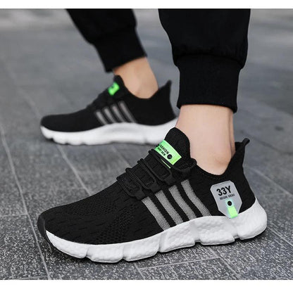 CARAUANA Zapatos Unisex Athletic Walking Shoes - Breathable Lace-Up Mesh, Various Colors & Plus Sizes Carauana Store